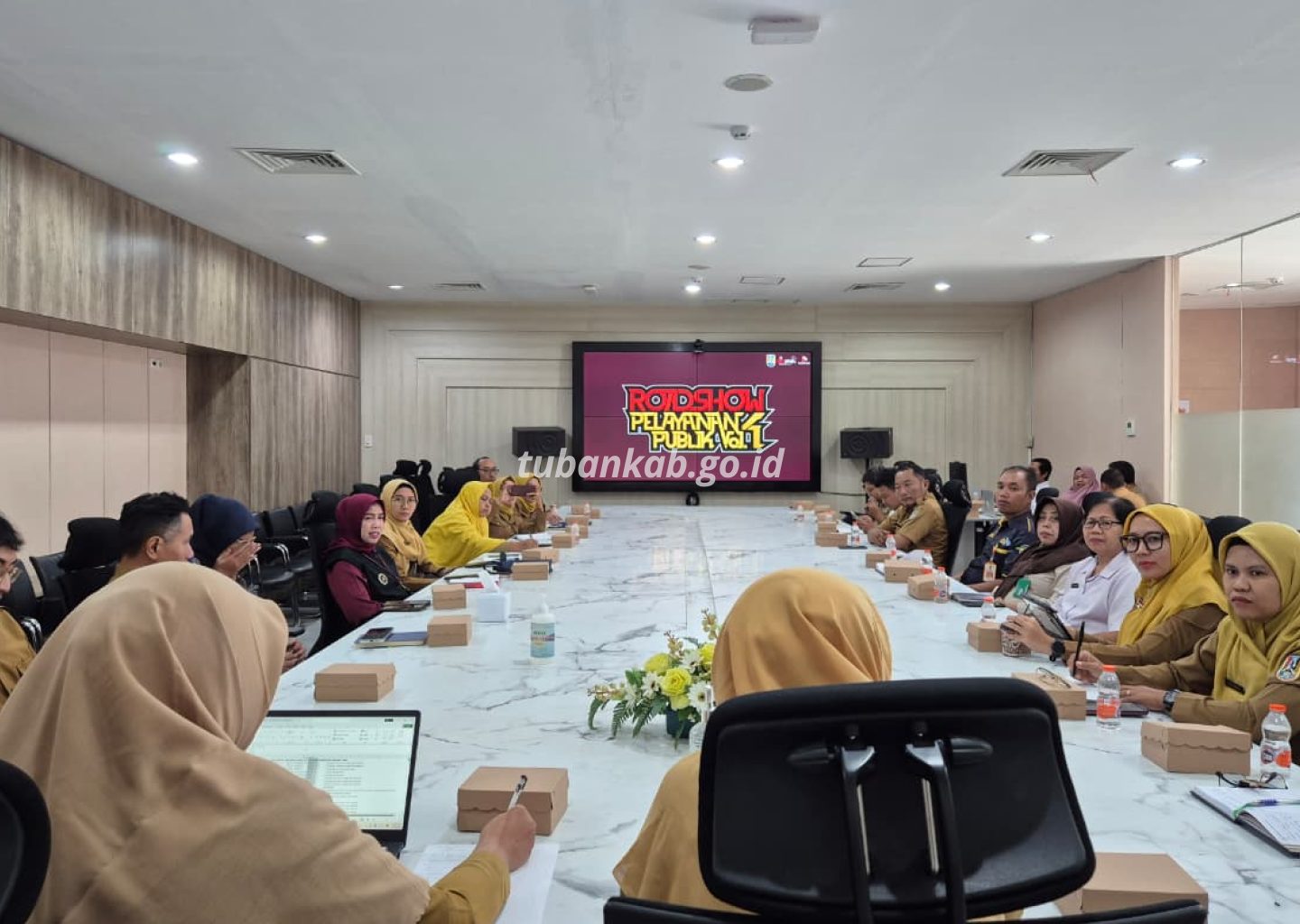 Pemkab Tuban matangkan Roadshow Pelayanan Publik Vol. 4 di Kerek.